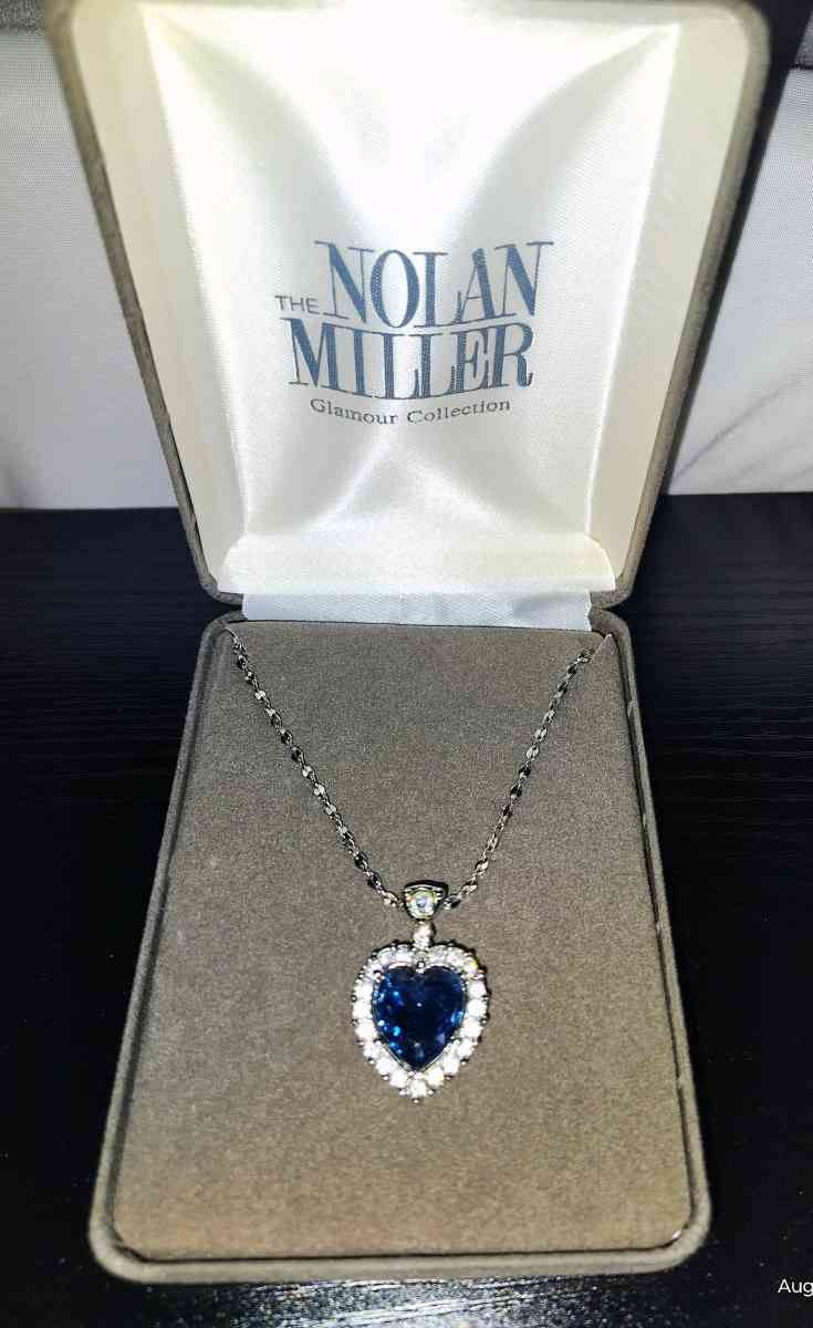 Nolan Miller party light Sapphire rhodium rhodium necklace - Philadelphia, Pennsylvania
