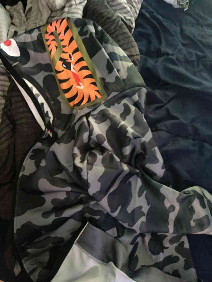 bape shirt with bape shark hoodie - Gaithersburg, Maryland - FleaMarketBay