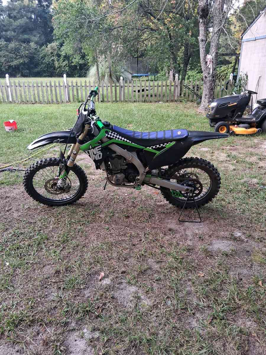 kawasaki dirtbike 450 - Williston, South Carolina - FleaMarketBay