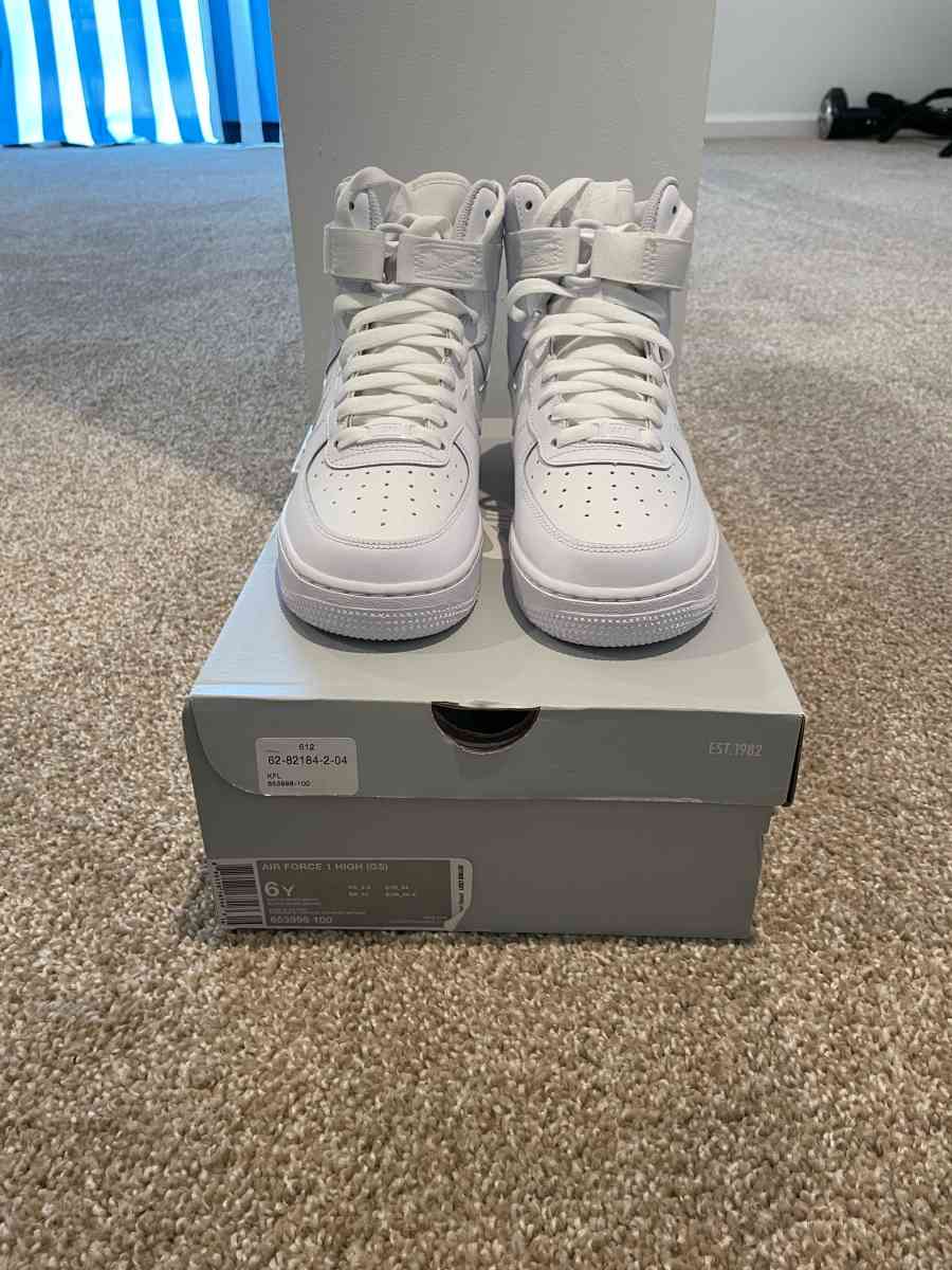 icy white Air Force 1s high - Brooklyn, Maryland