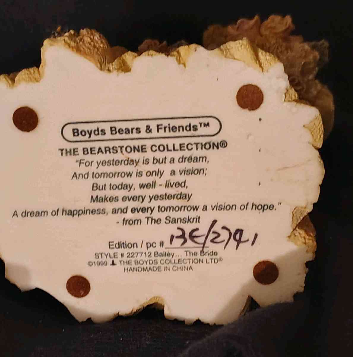 Boyd Bear and Friends Bride - Austin, Minnesota - FleaMarketBay