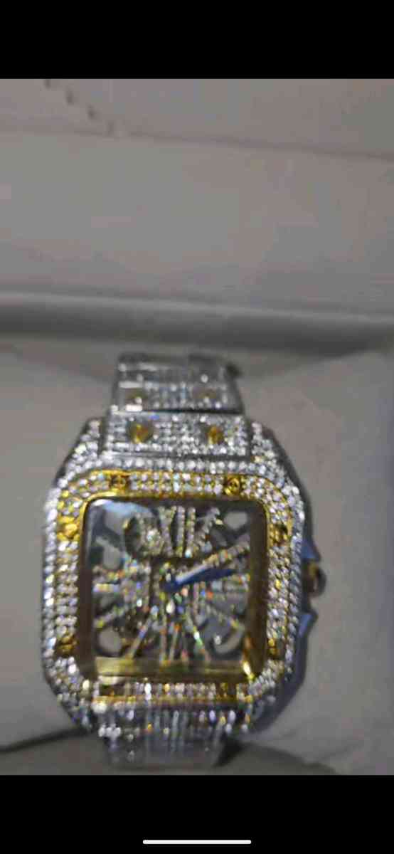 Mans Mossionite Watch - Sanger, California - FleaMarketBay