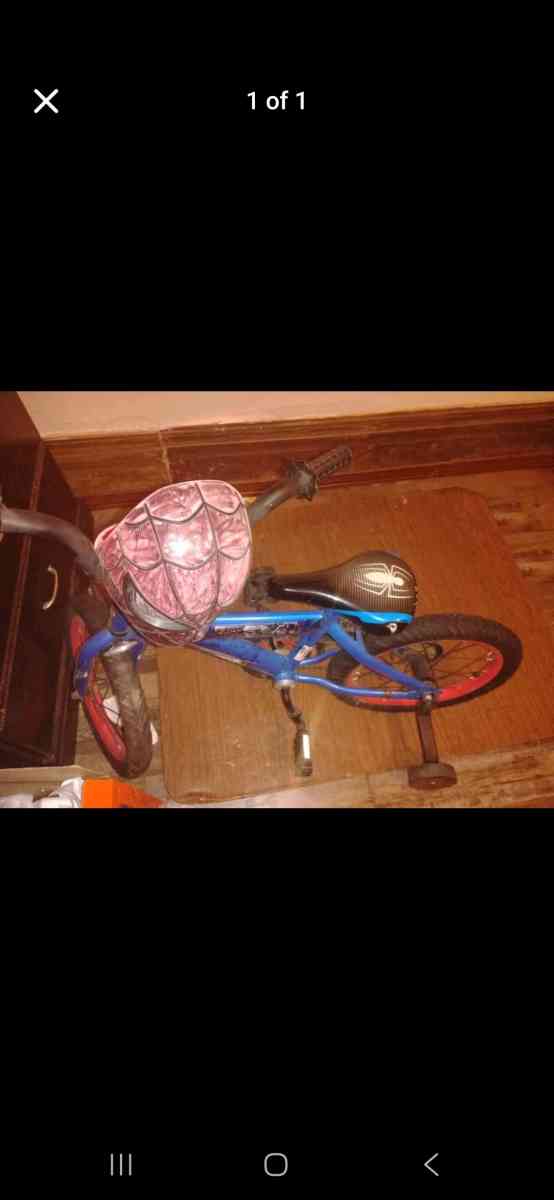 huffy spiderman bike