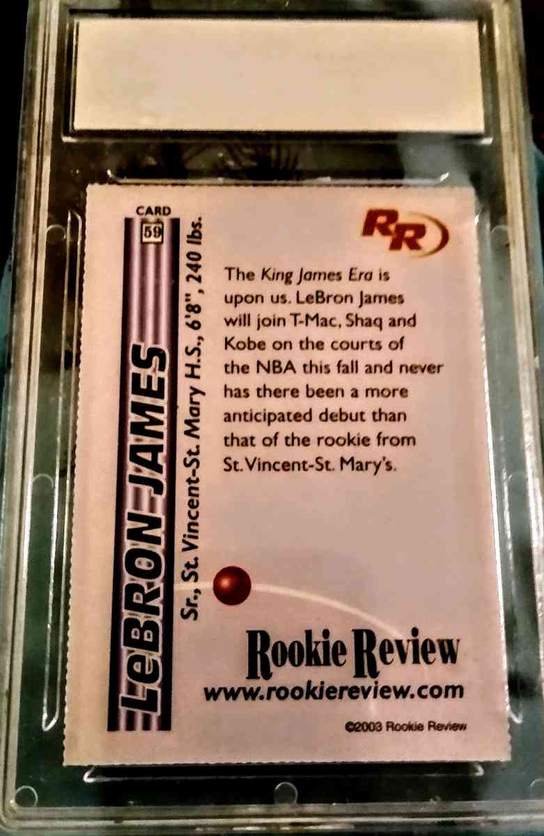 LEBRON JAMES ROOKIE - Danville, New Hampshire - FleaMarketBay