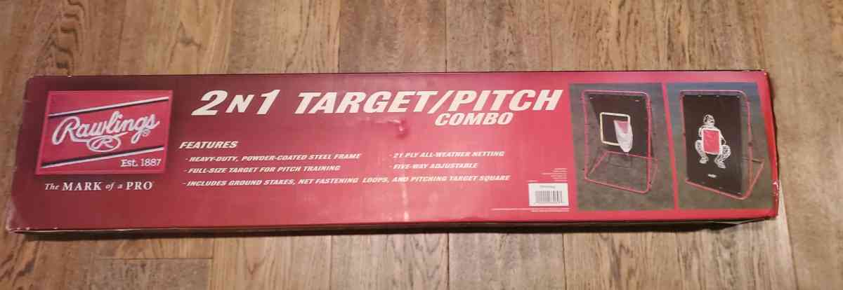 Rawlings  Target  Pitch Combo 2n1  Item 1135R15 - Plano, Texas - FleaMarketBay