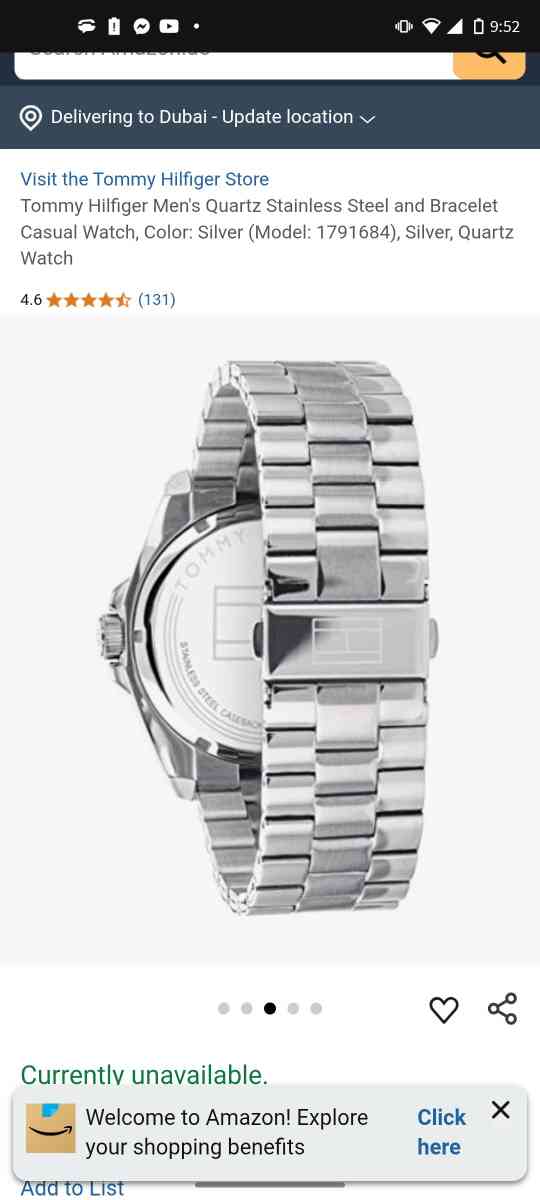 Tommy Hilfiger Mens Quartz Stainless Steel and Bracelet Casu - Dallas, Texas - FleaMarketBay