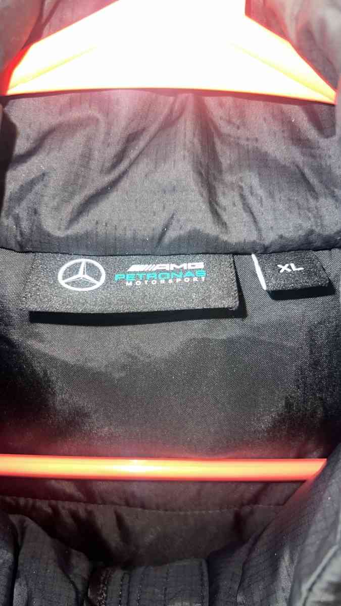 Mercedes Benz AMG Petronas F1 Mens Performance Jacket  Black - North Las Vegas, Nevada - FleaMarketBay