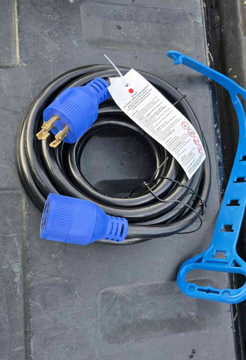 4 Prong 30 Amp 25 Foot Generator Extension CordNEMA L1430PL1 - Miami, Florida - FleaMarketBay