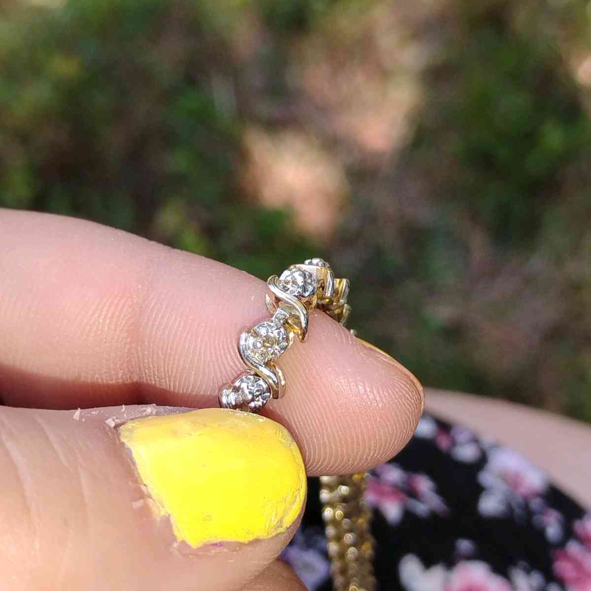 925 Sterling Silver Diamond Tennis Bracelet - Evansville, Indiana - FleaMarketBay