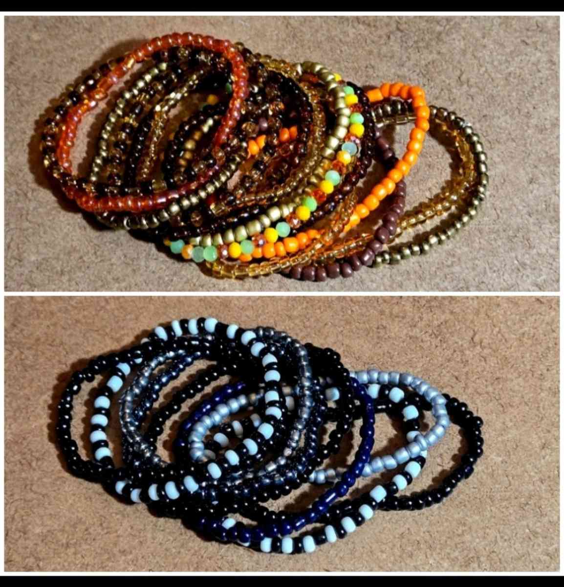Stretchy bracelets set