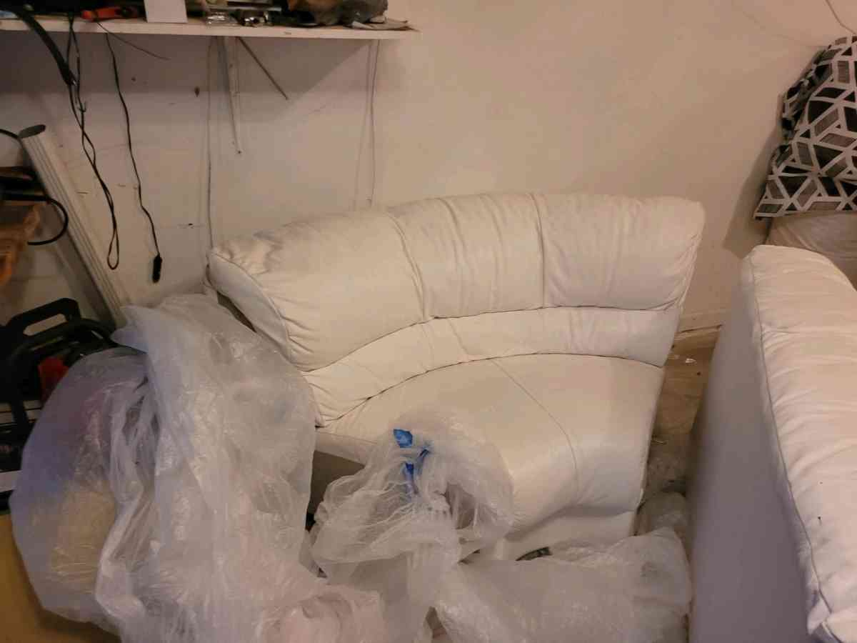 For Sale White Italian Sectional sofa - Palm Bay, Florida - FleaMarketBay