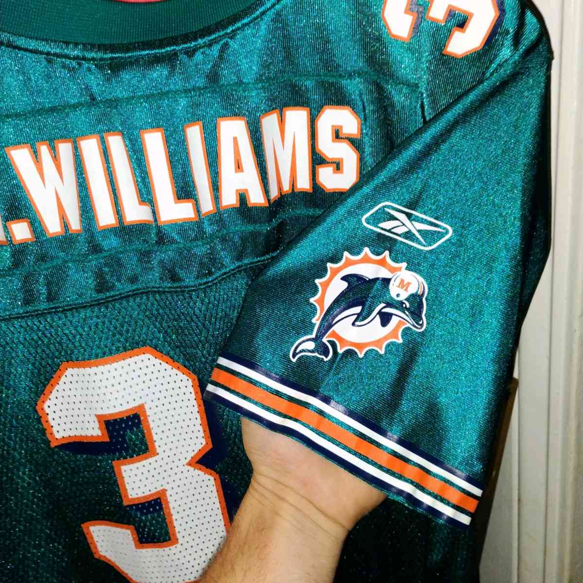Ricky Williams Miami Dolphins throw back jersey - Columbia, Pennsylvania - FleaMarketBay