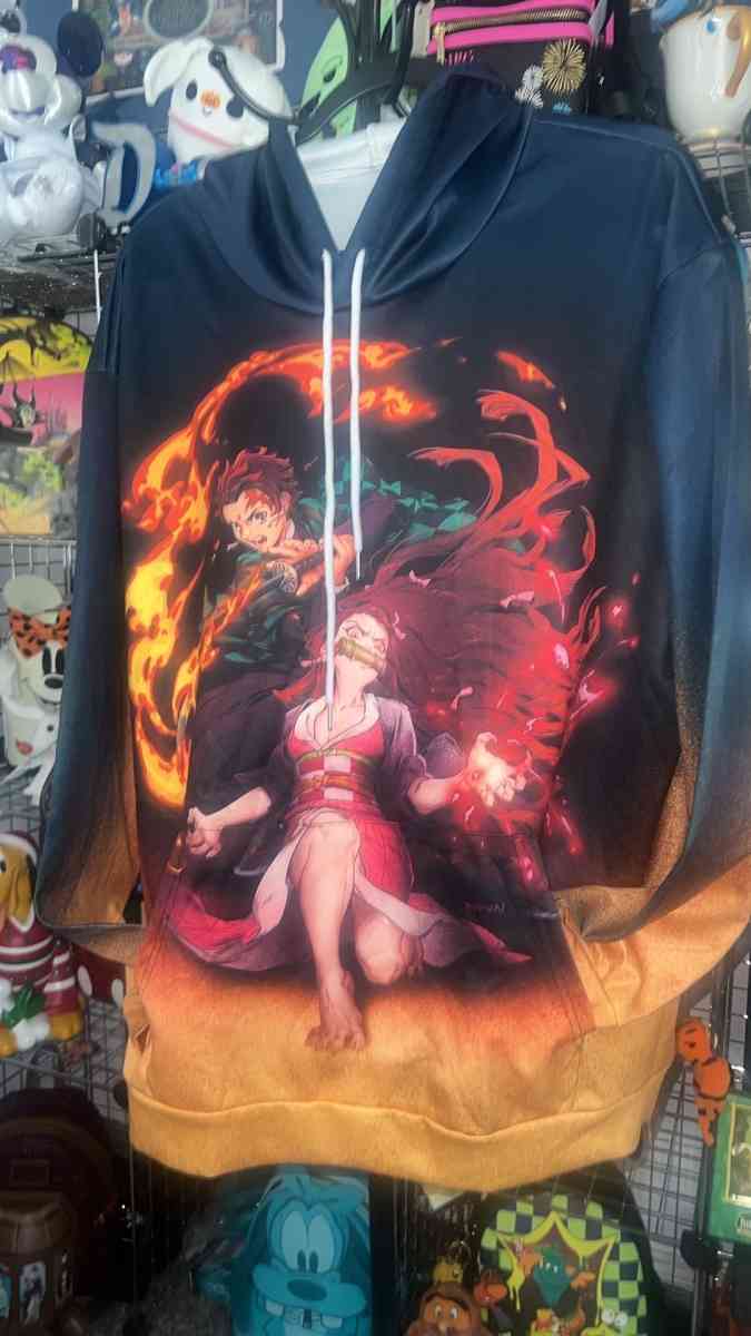 NWOT Demon Slayer With Tanjiro and Nezuko Hoodie Mens XL - North Las Vegas, Nevada - FleaMarketBay