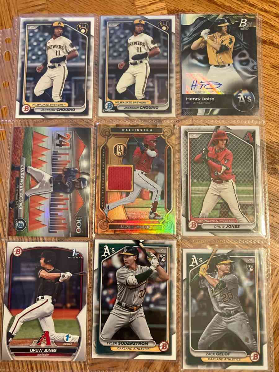 Modern baseball cards Auto Rookies - Coconut Creek, Florida - FleaMarketBay