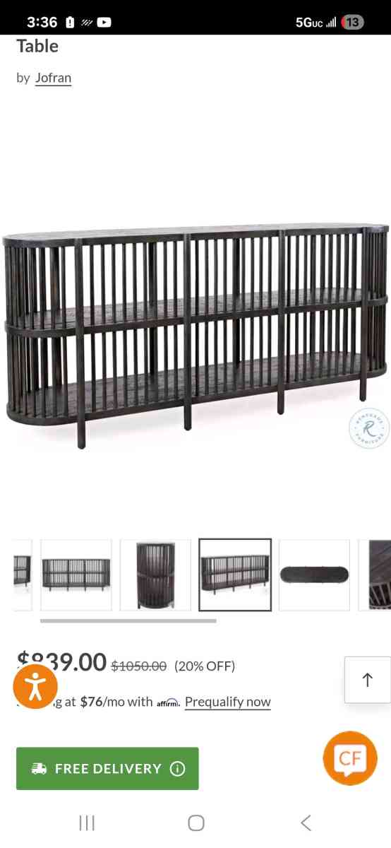 rhapsody black wash cabinet - Houston, Texas - FleaMarketBay