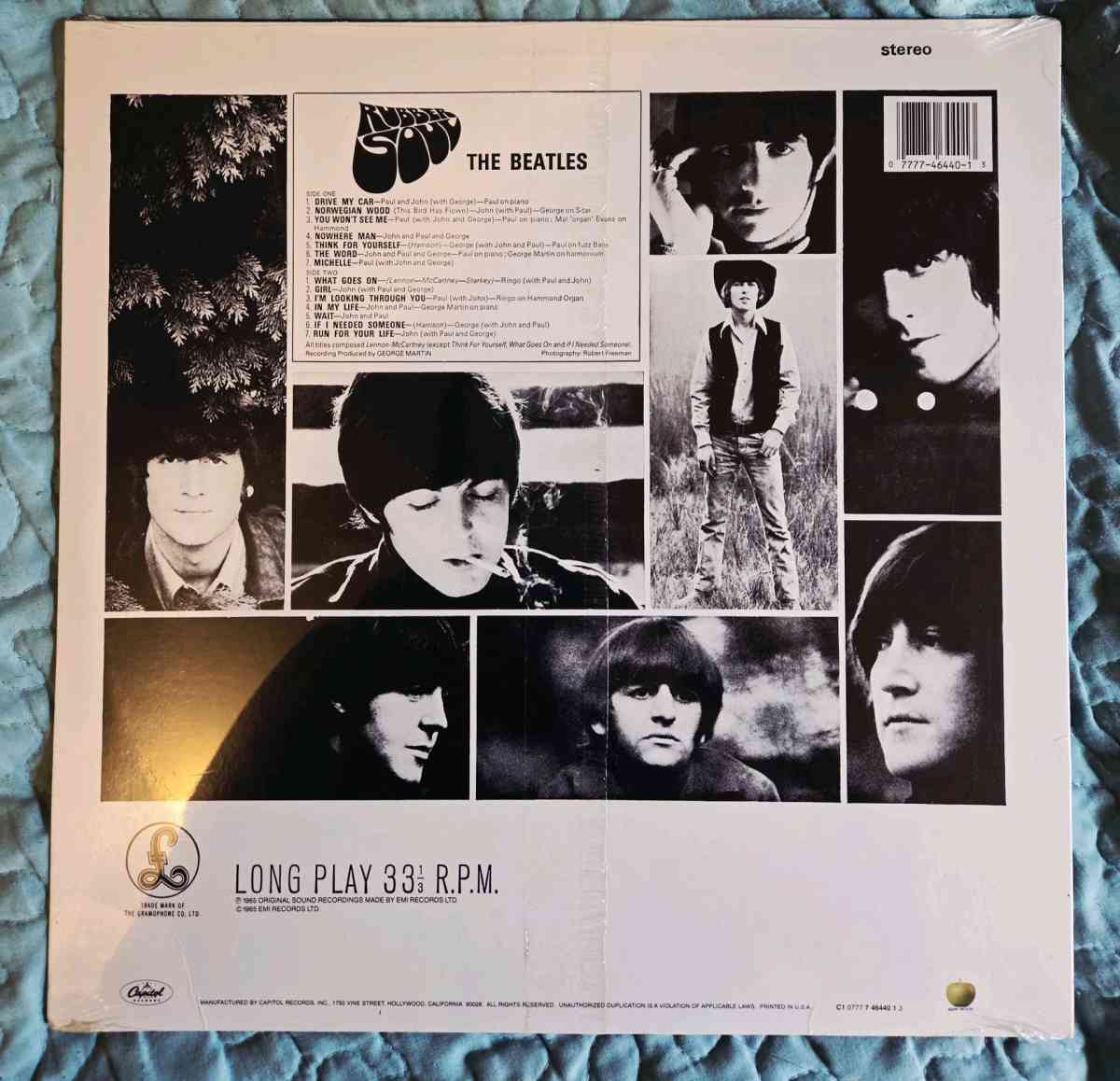 Sealed Limited Edition The Beatles Rubber Soul C146440 - Belton, South Carolina - FleaMarketBay