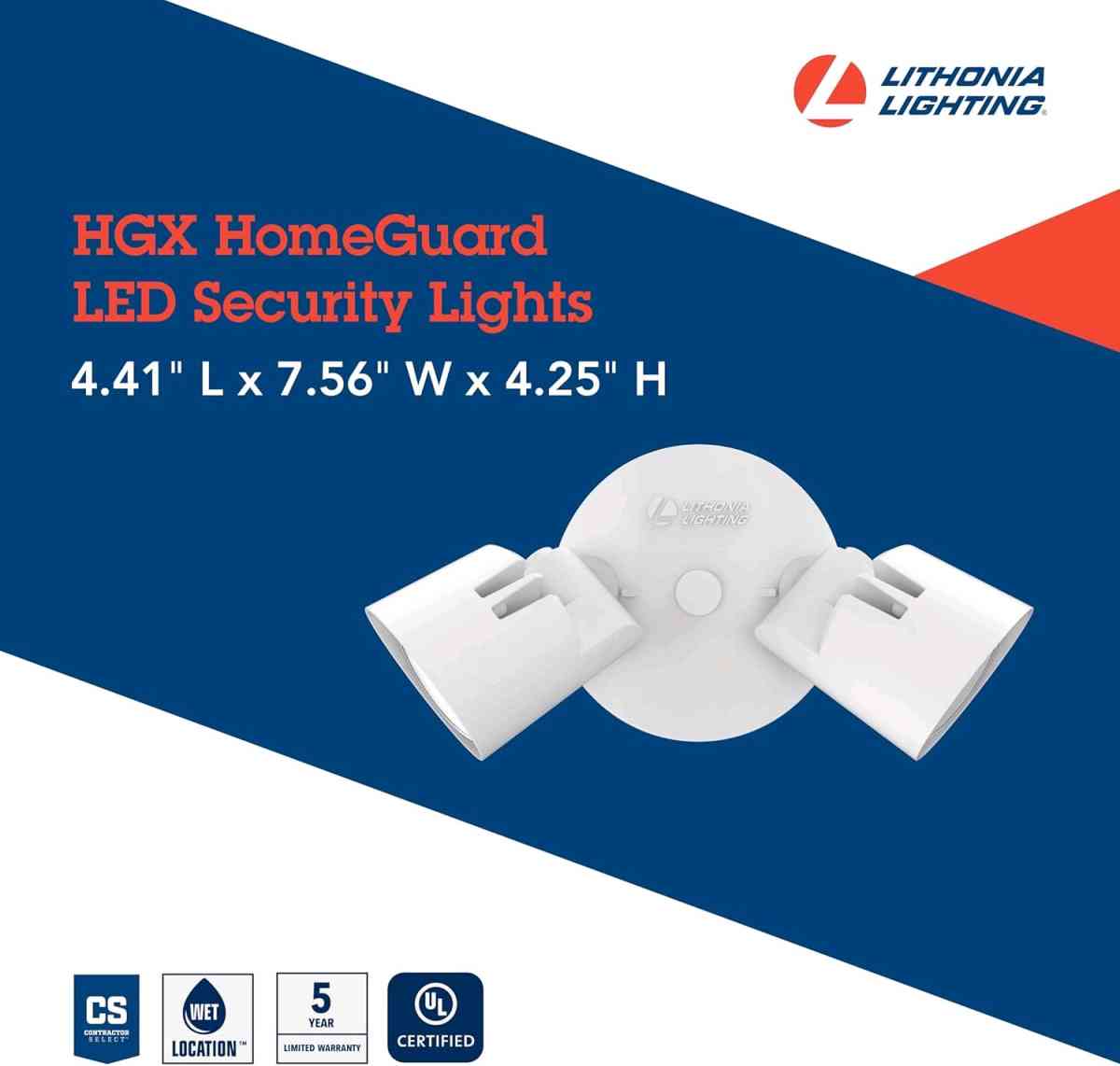 HOMEGUARD 2LIGHT LED OUTDOOR FLOOD LIGHTS WALL OR CEILING - Las Vegas, Nevada - FleaMarketBay
