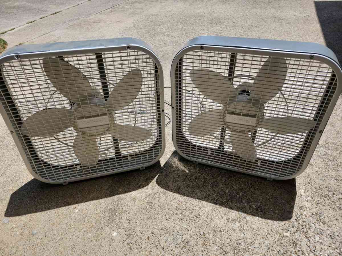 Box fans - Denton, Texas - FleaMarketBay