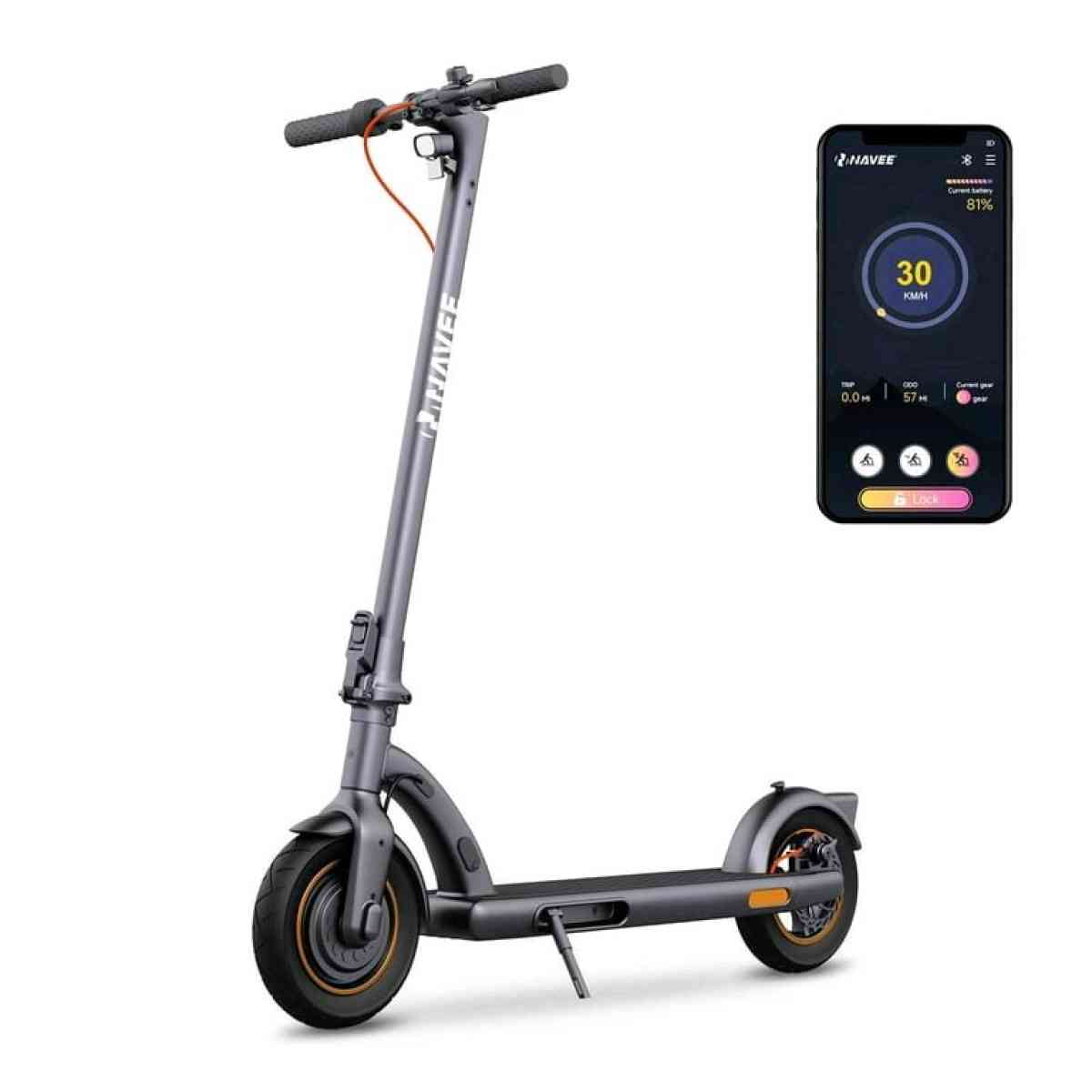 navee N40 electric scooter new charger Bluetooth lock with c - Minneapolis, Minnesota