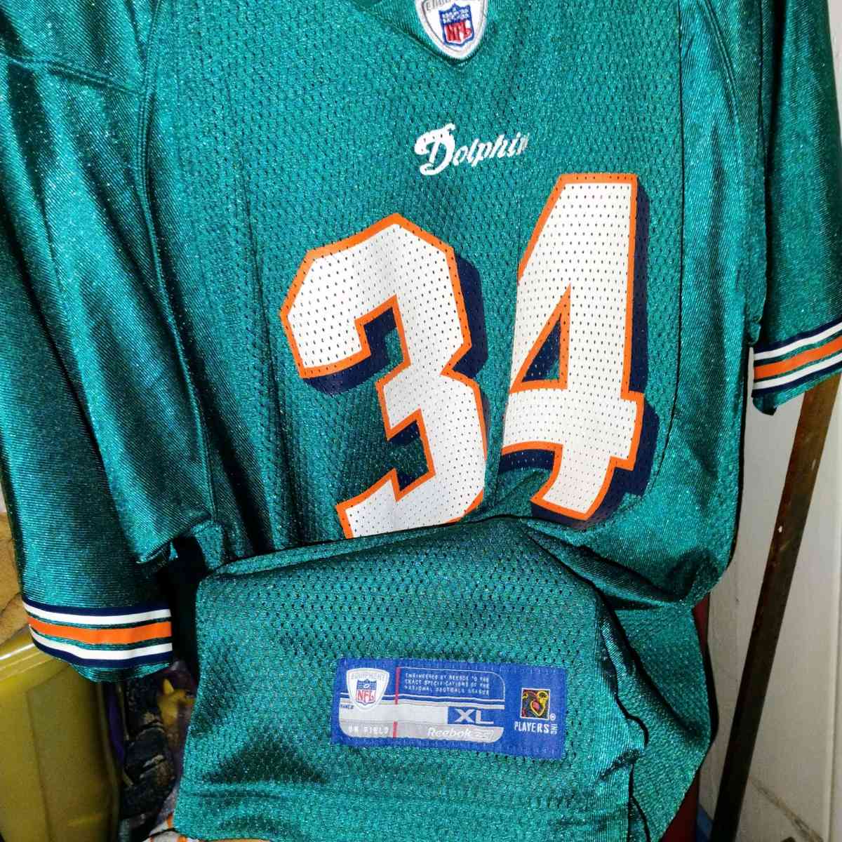 Ricky Williams Miami Dolphins throw back jersey - Columbia, Pennsylvania - FleaMarketBay