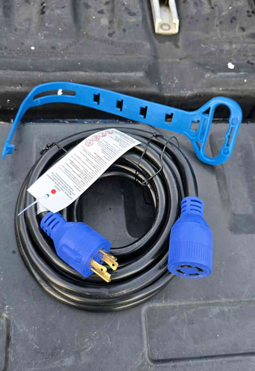 4 Prong 30 Amp 25 Foot Generator Extension CordNEMA L1430PL1 - Miami, Florida