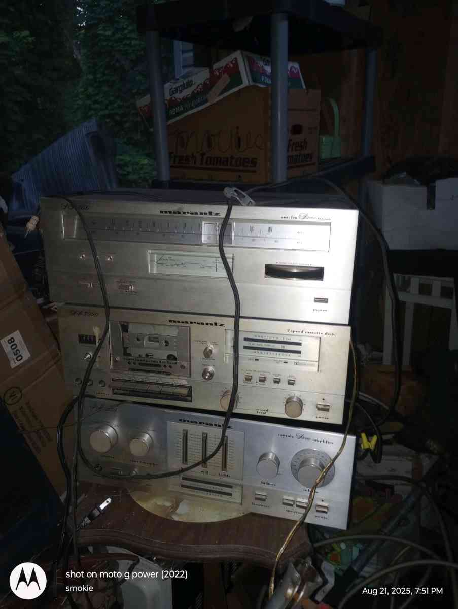 late 1970s marantz home audio system - Knoxville, Tennessee