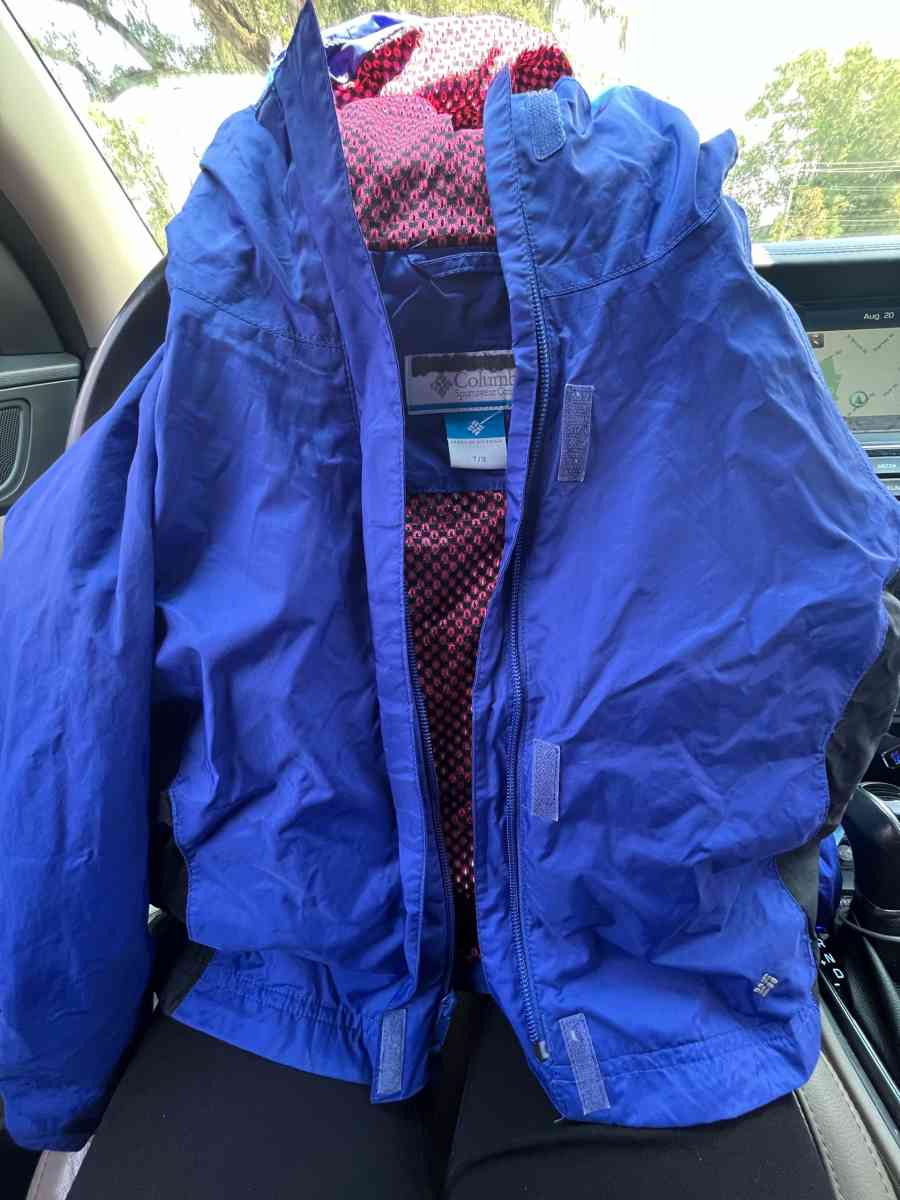 kids Columbia rain jacket - Bainbridge, Georgia - FleaMarketBay