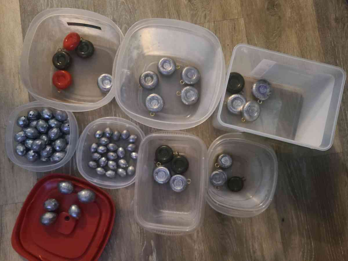 Lead Fishing Weights - Boonville, North Carolina - FleaMarketBay