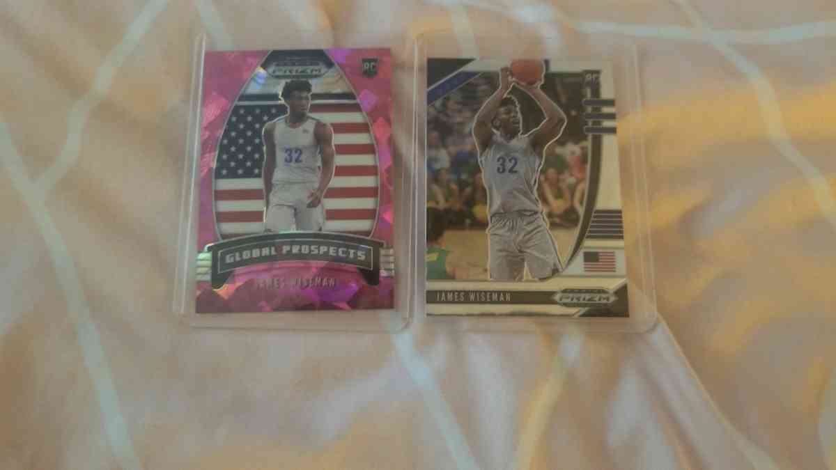 2020 Panini Prizm James Wiseman Rookie Cards - Hudson, New Hampshire