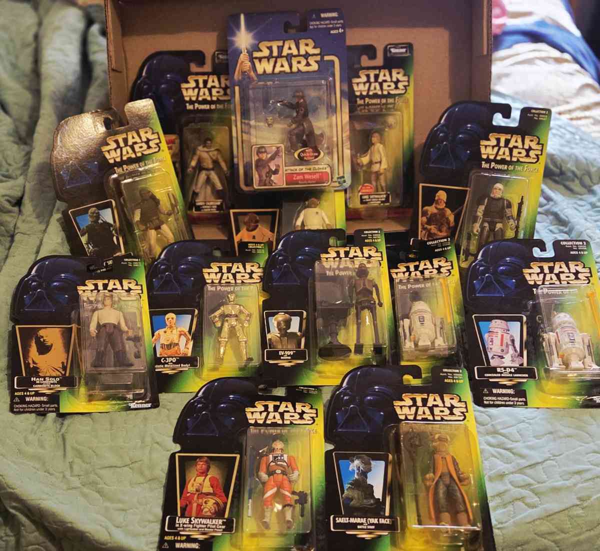 Lot of Star Wars The Power of the Force action figures - Belton, South Carolina