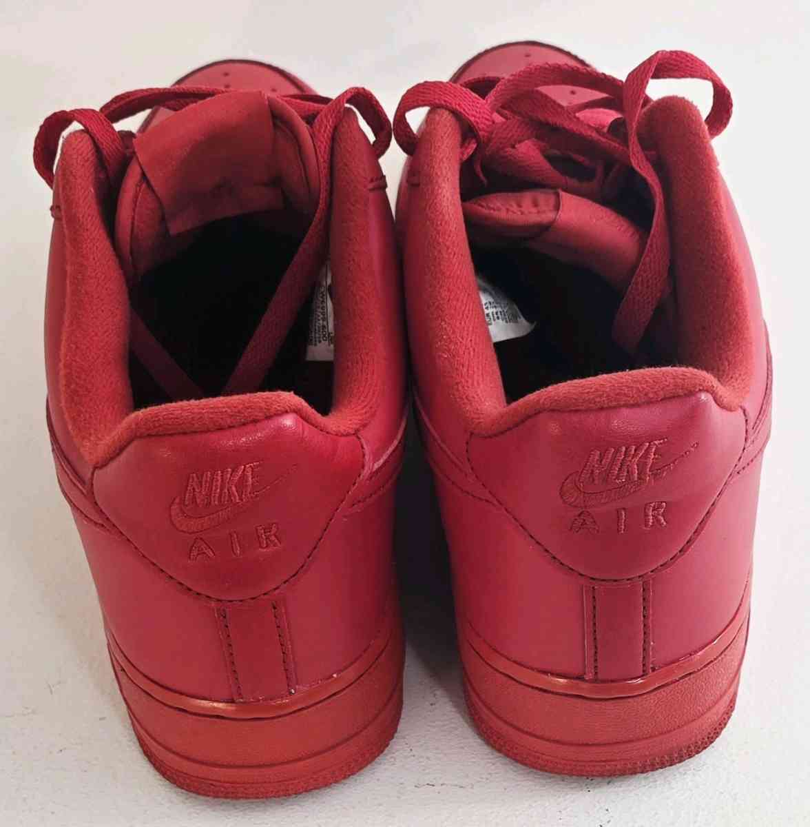 Nike Air Force 1 Low Mens Sneaker Triple Red Size 11 - Maywood, Illinois - FleaMarketBay