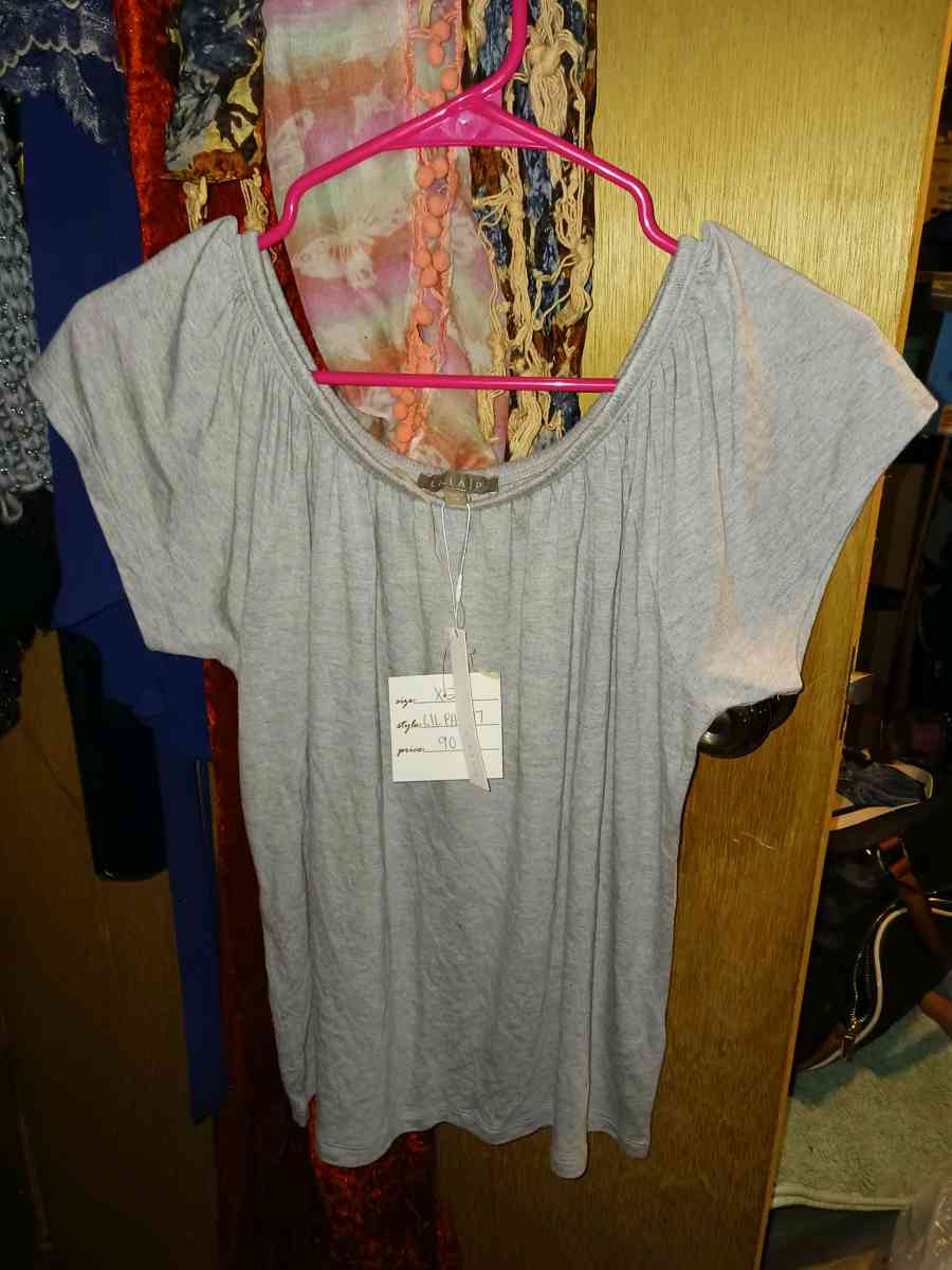 XS Grey Lilla P Womens Shirt - Ponchatoula, Louisiana