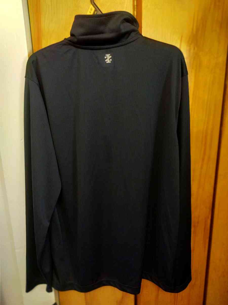 Izod Golf Pullover Top Mens Blue Long Sleeve 14 Zip Casual - Abington, Pennsylvania - FleaMarketBay