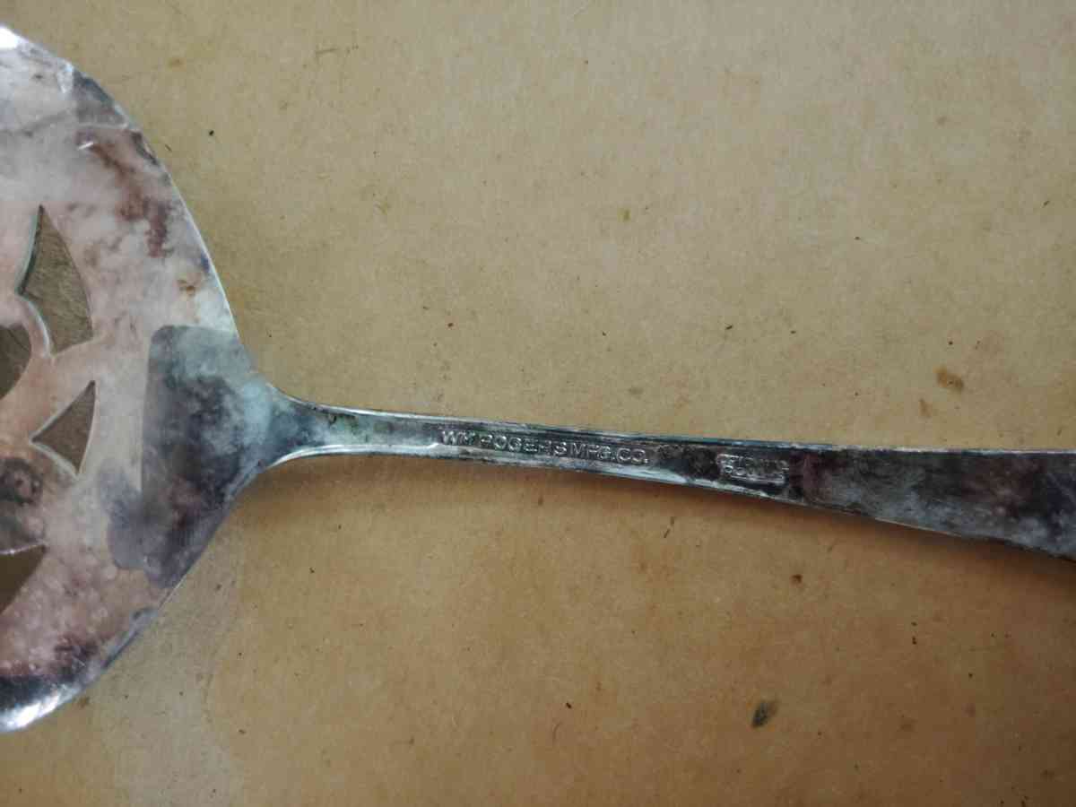 silver dish and spoon - Lake Charles, Louisiana - FleaMarketBay