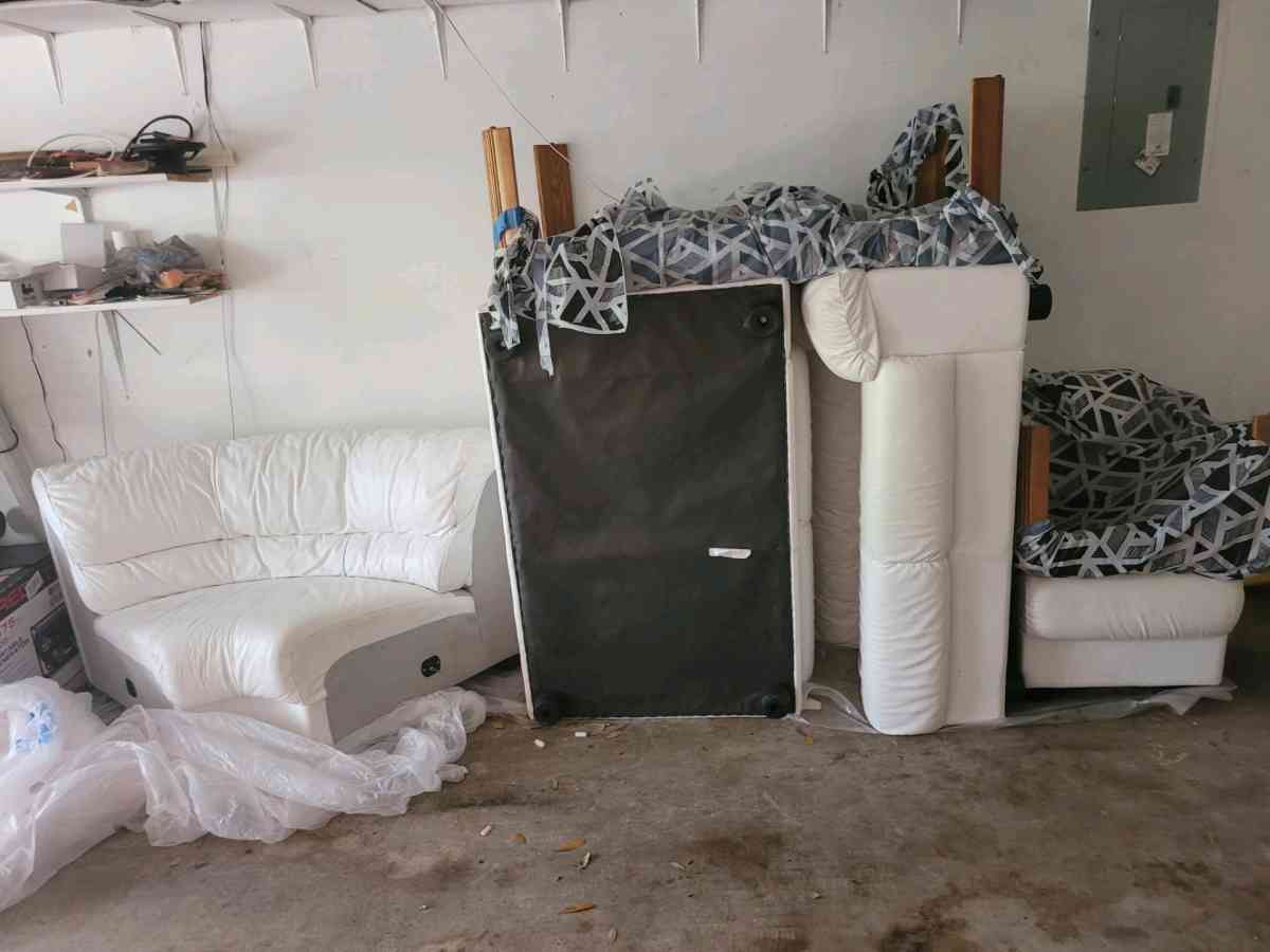 For Sale White Italian Sectional sofa - Palm Bay, Florida - FleaMarketBay