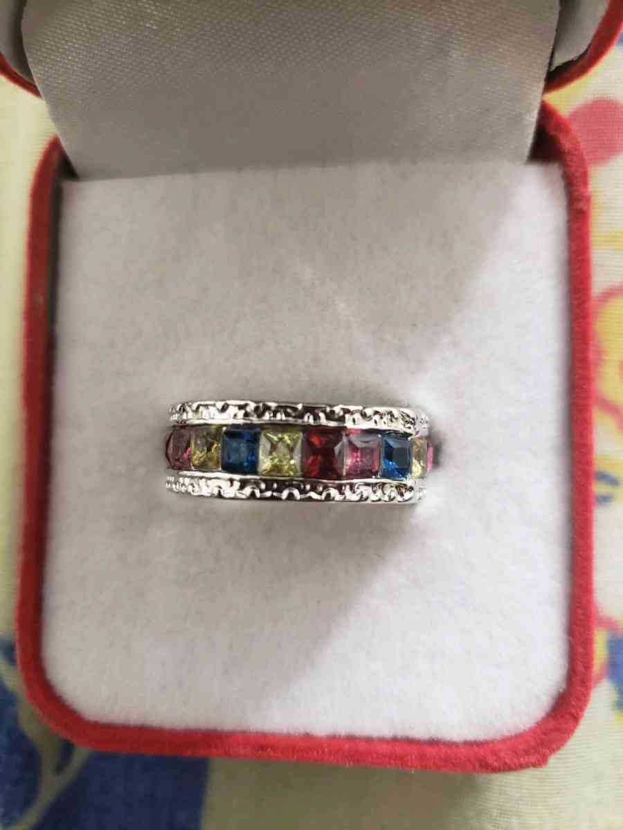 splendid Sterling Silver Natural Gemstone Diamond White 8 - Adelanto, California