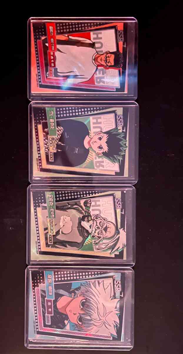 Hunter X Hunter Cards SSR - West Springfield, Massachusetts - FleaMarketBay