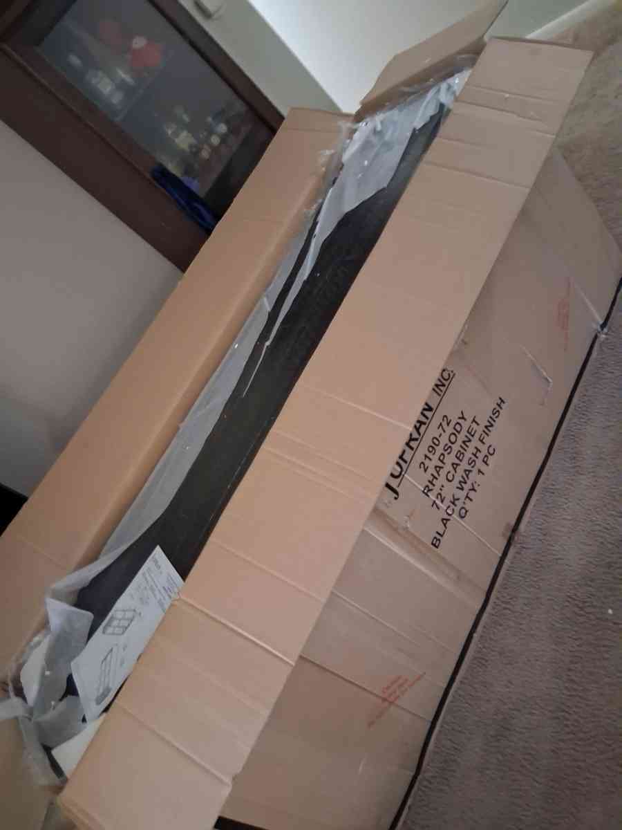 rhapsody black wash cabinet - Houston, Texas - FleaMarketBay