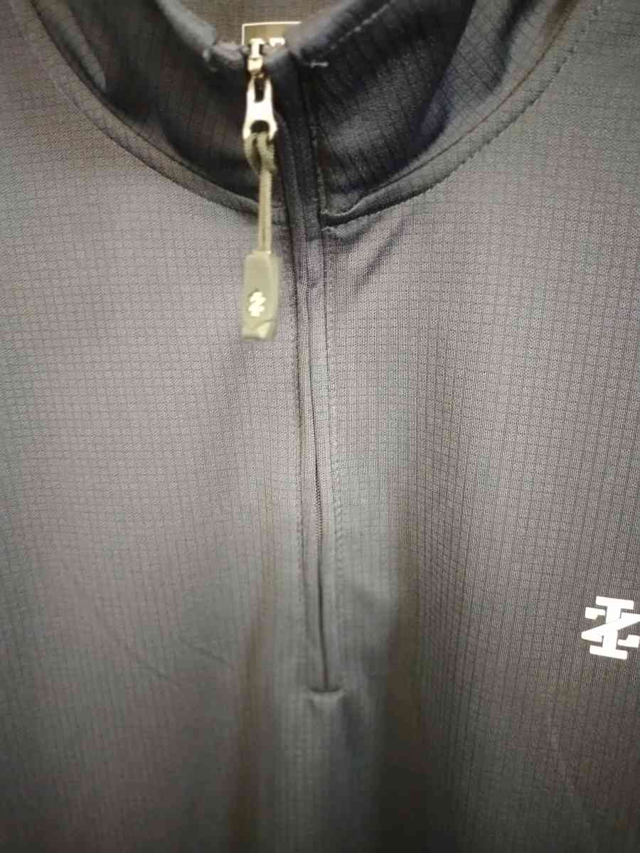 Izod Golf Pullover Top Mens Blue Long Sleeve 14 Zip Casual - Abington, Pennsylvania - FleaMarketBay
