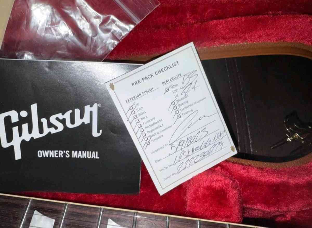 Description Selling my 2023 Gibson Les Paul Standard Greeny - Altamonte Springs, Florida - FleaMarketBay