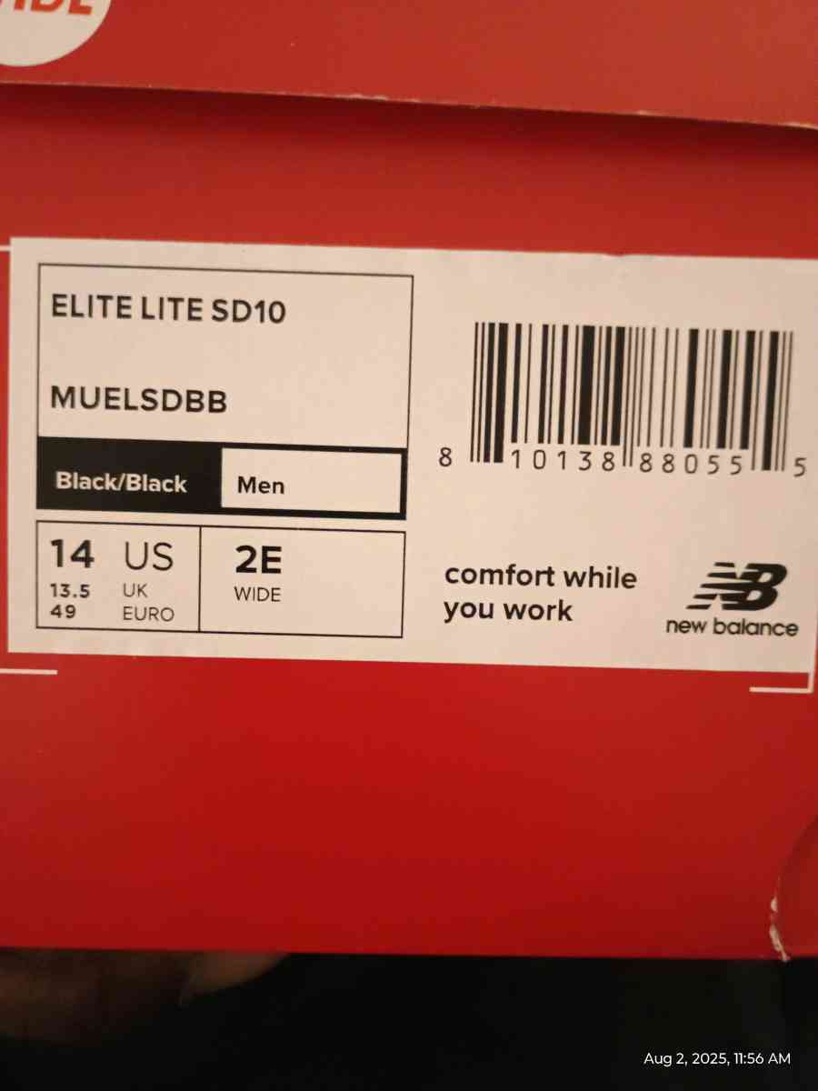 brand new New balance steel toe work shoes size 14 never wor - Mesa, Arizona - FleaMarketBay