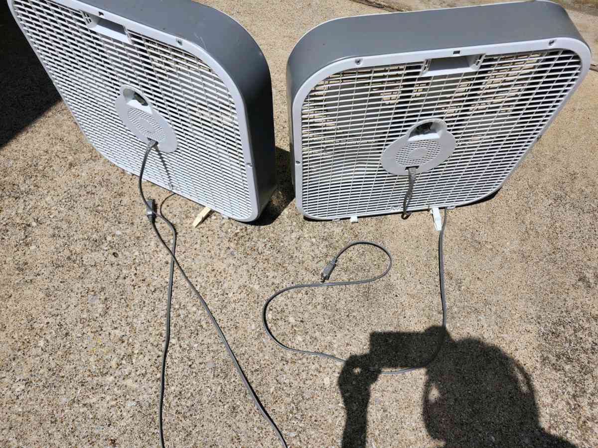 Box fans - Denton, Texas - FleaMarketBay