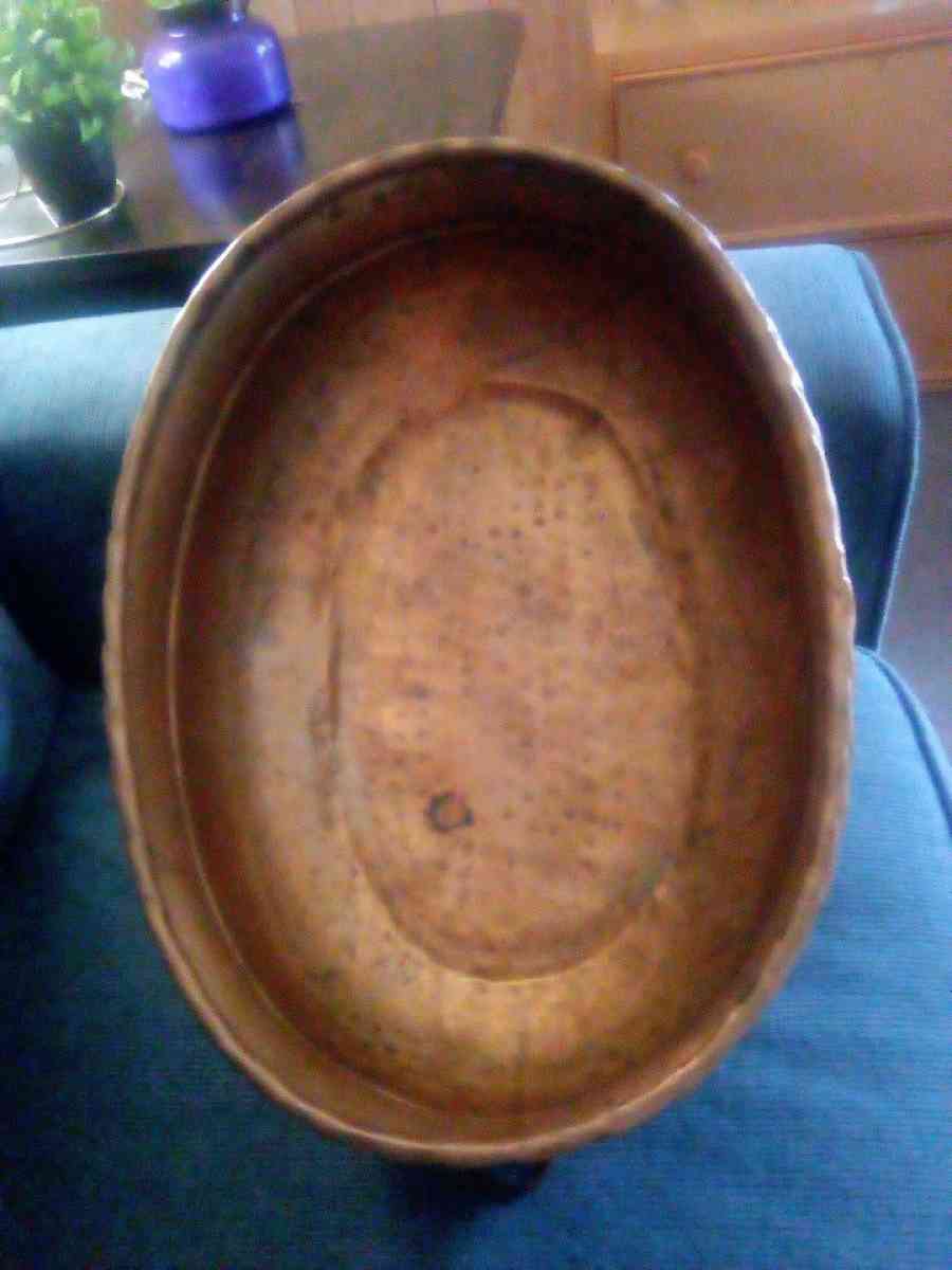 An Antique brass planter - Marion, North Carolina - FleaMarketBay