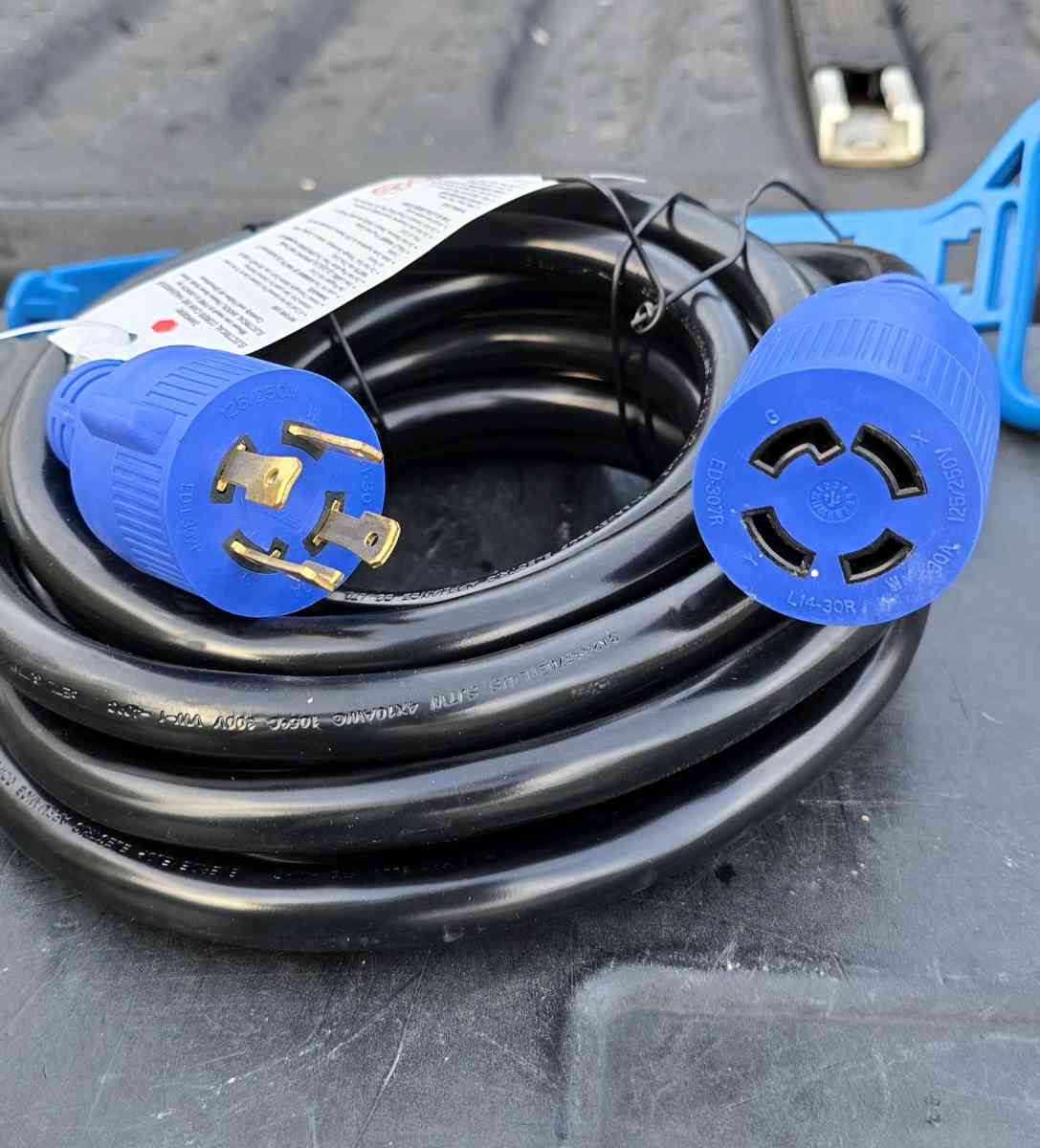 4 Prong 30 Amp 25 Foot Generator Extension CordNEMA L1430PL1 - Miami, Florida - FleaMarketBay