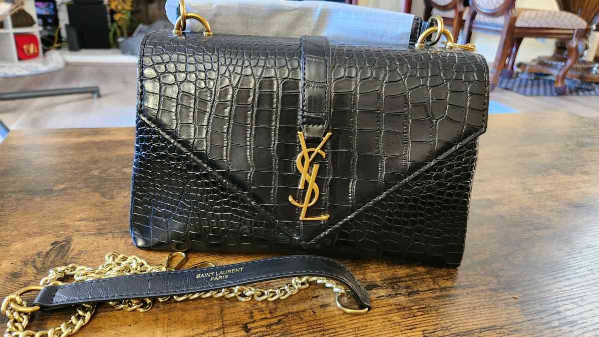 YSL black cowhide leather - Mission Viejo, California