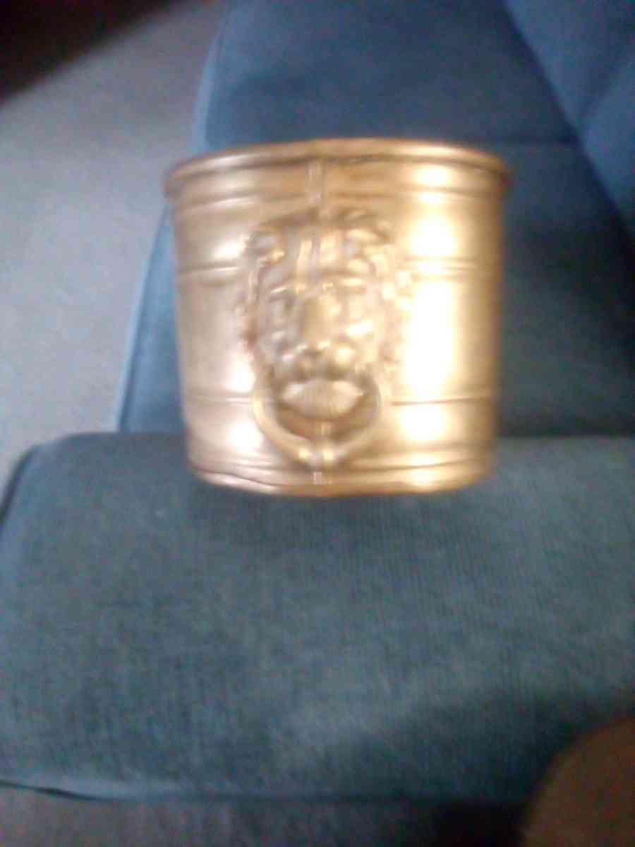 Antique brass planter - Marion, North Carolina - FleaMarketBay