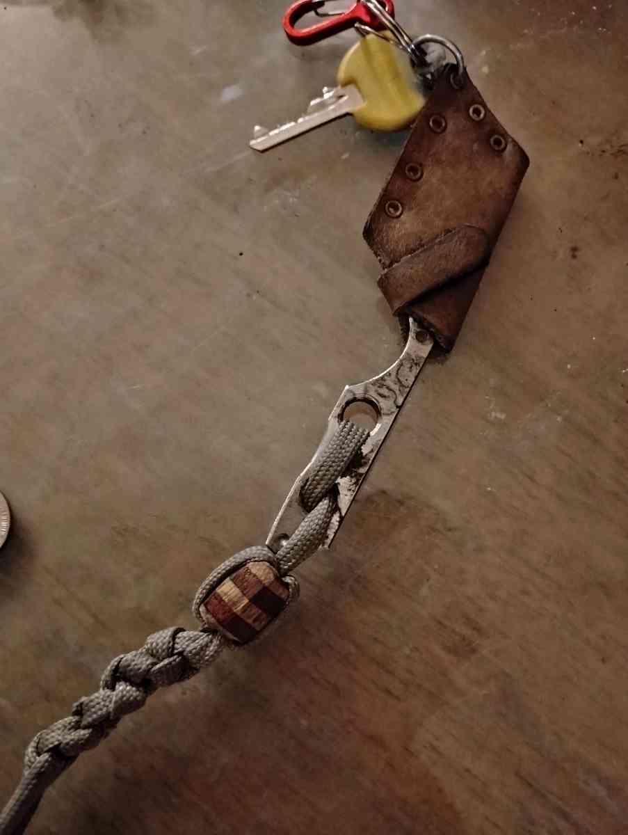 handcrafted custom made fixed blade utility knife - Colorado Springs, Colorado - FleaMarketBay