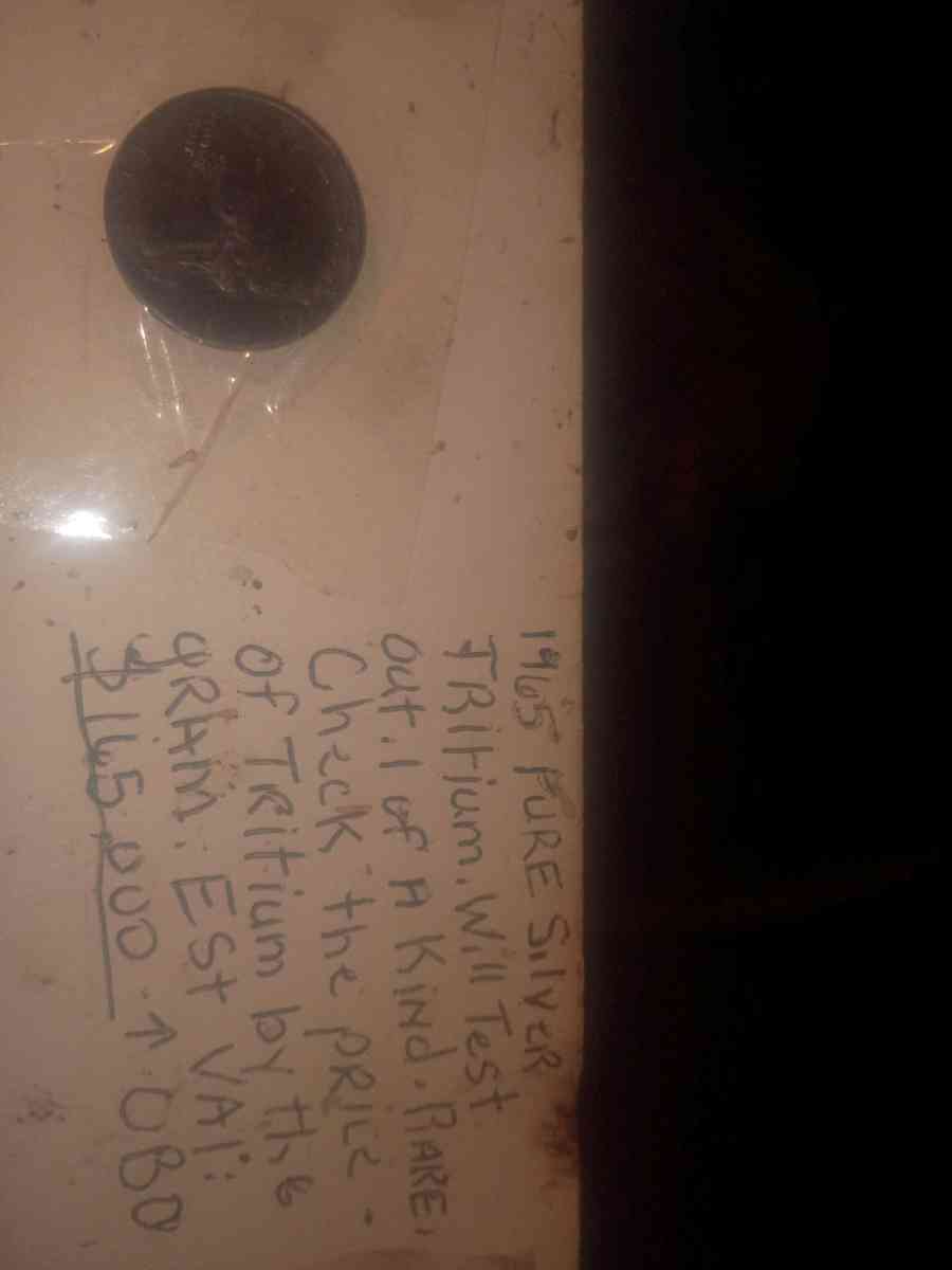 1982 P Pure silver tritium quarter Best Offer - Dayton, Ohio