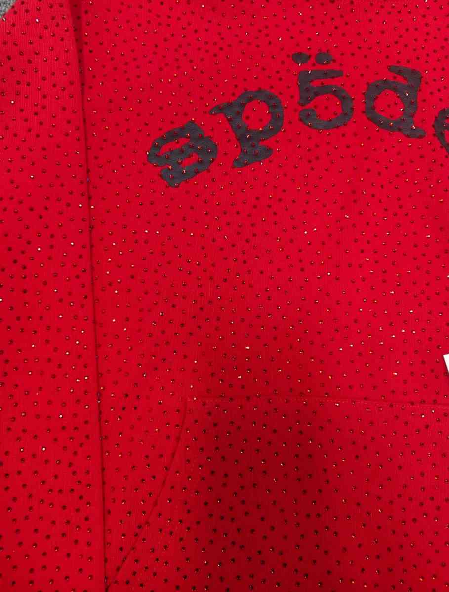 Red VSS Sp5der hoodie - Alicia, Arkansas - FleaMarketBay
