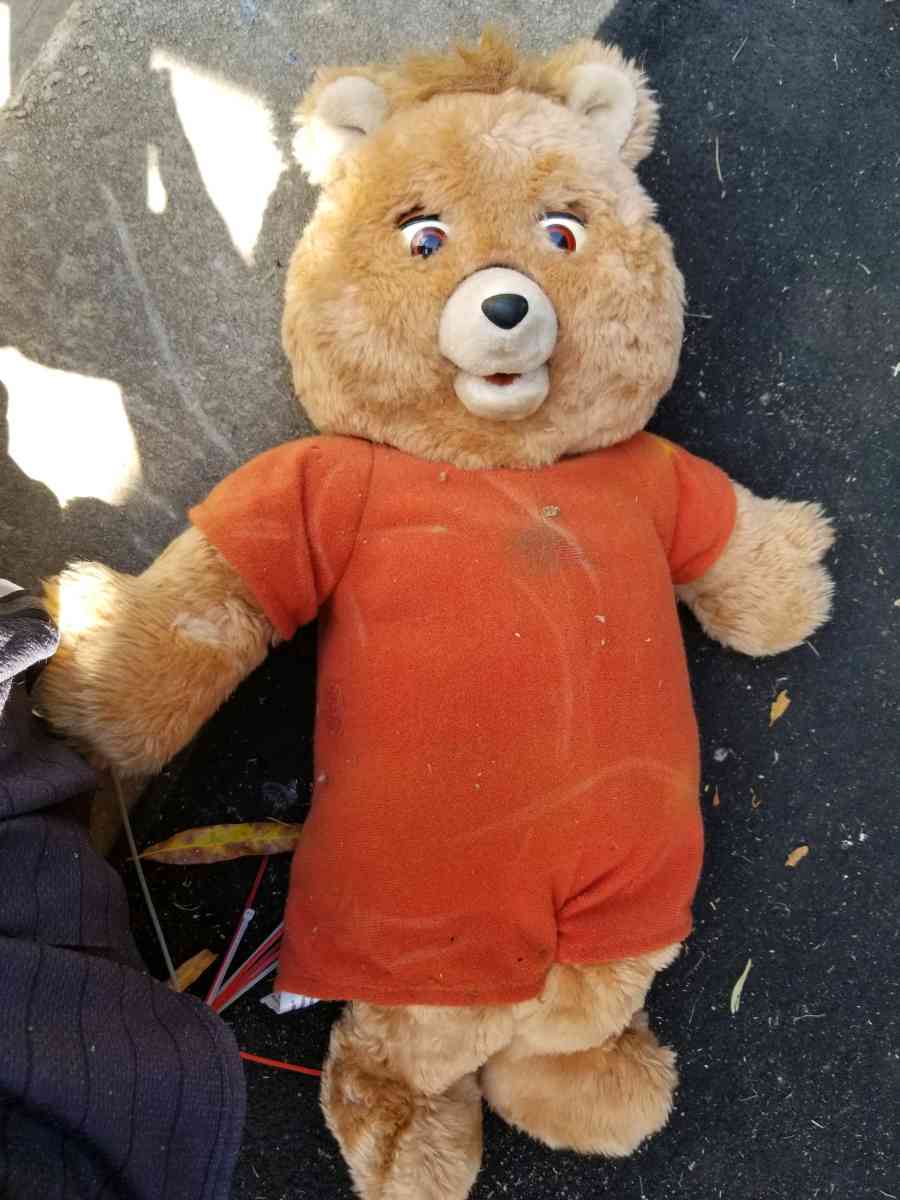 1984 1985 Teddy Ruxpin Bear - Donalds, South Carolina - FleaMarketBay